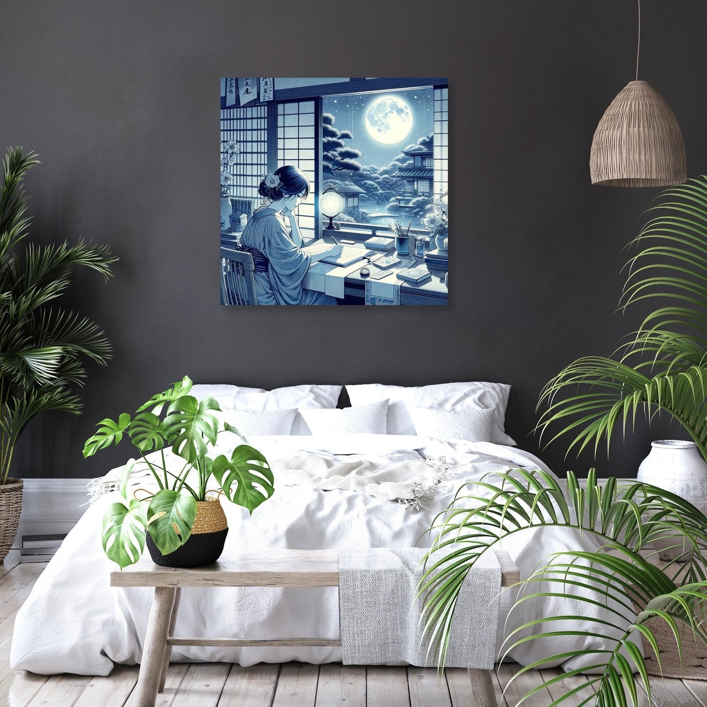 Moonlit Memoir Canvas