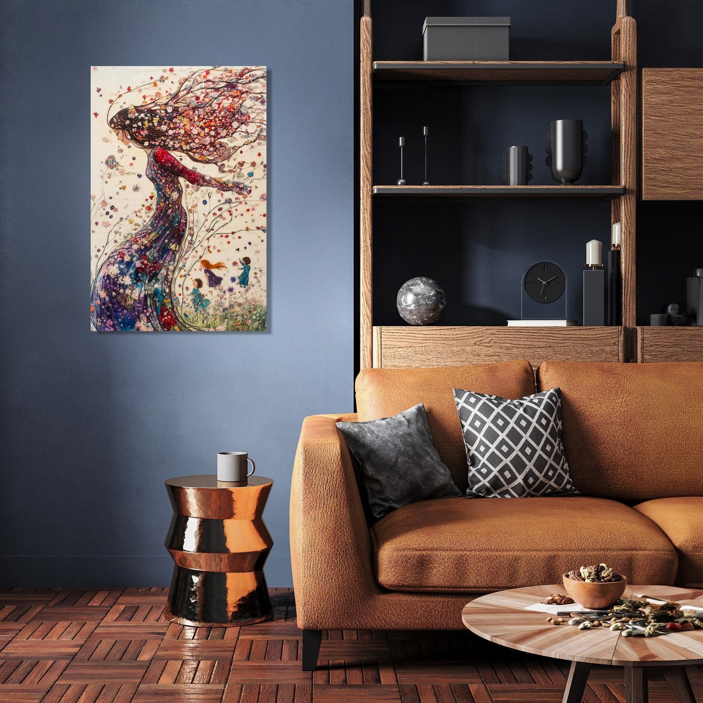 Blossoming Mother Canvas