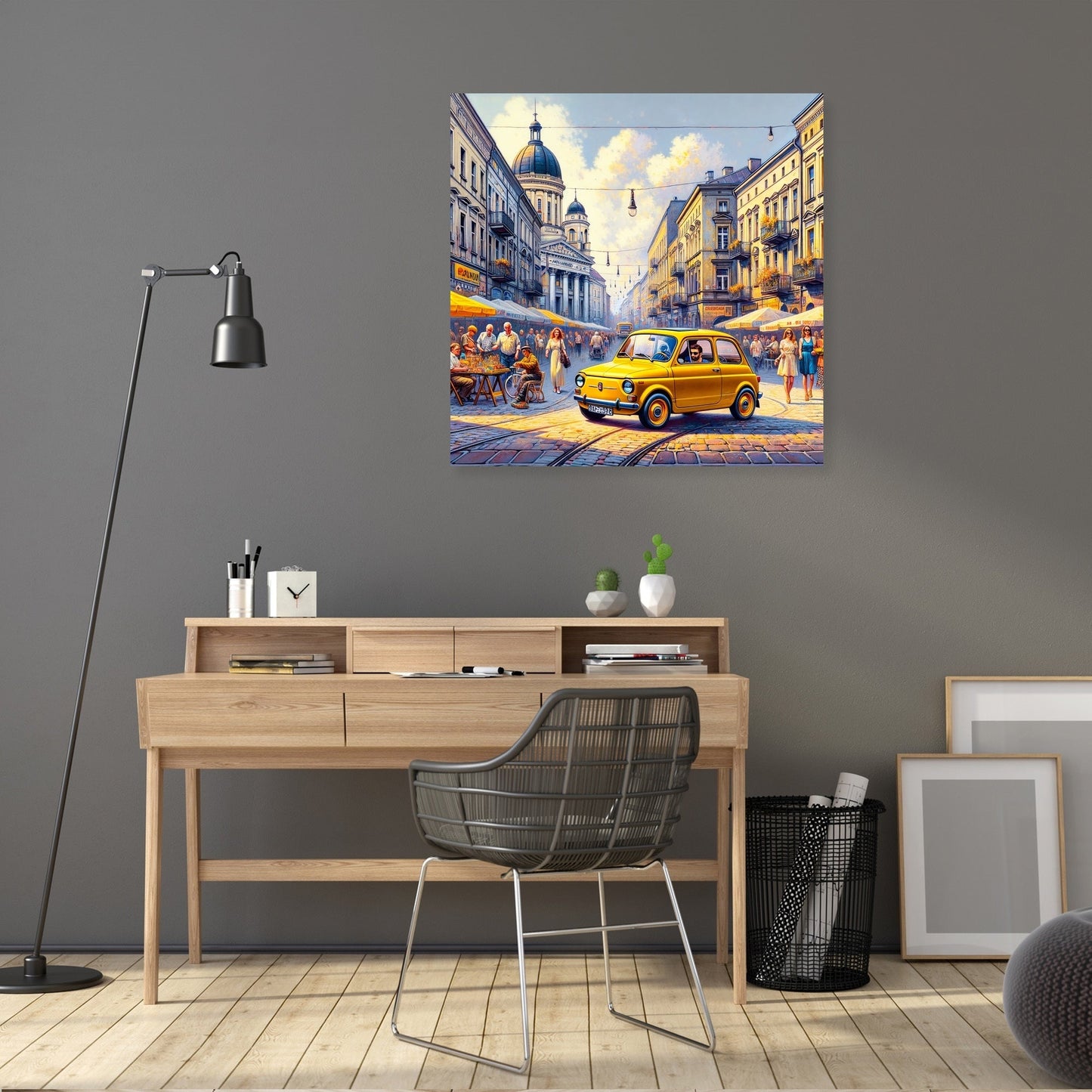 Sunshine Stroll Canvas
