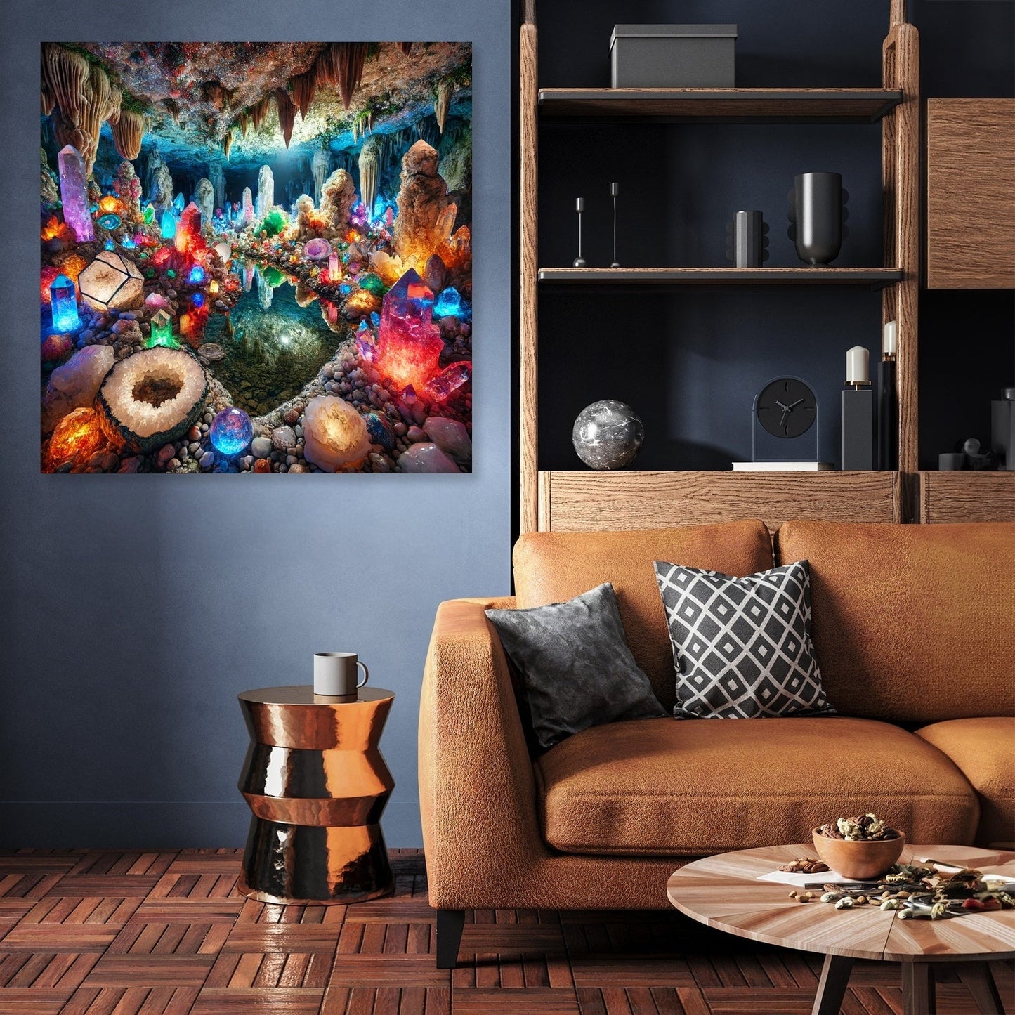 Crystal Cavern Canvas