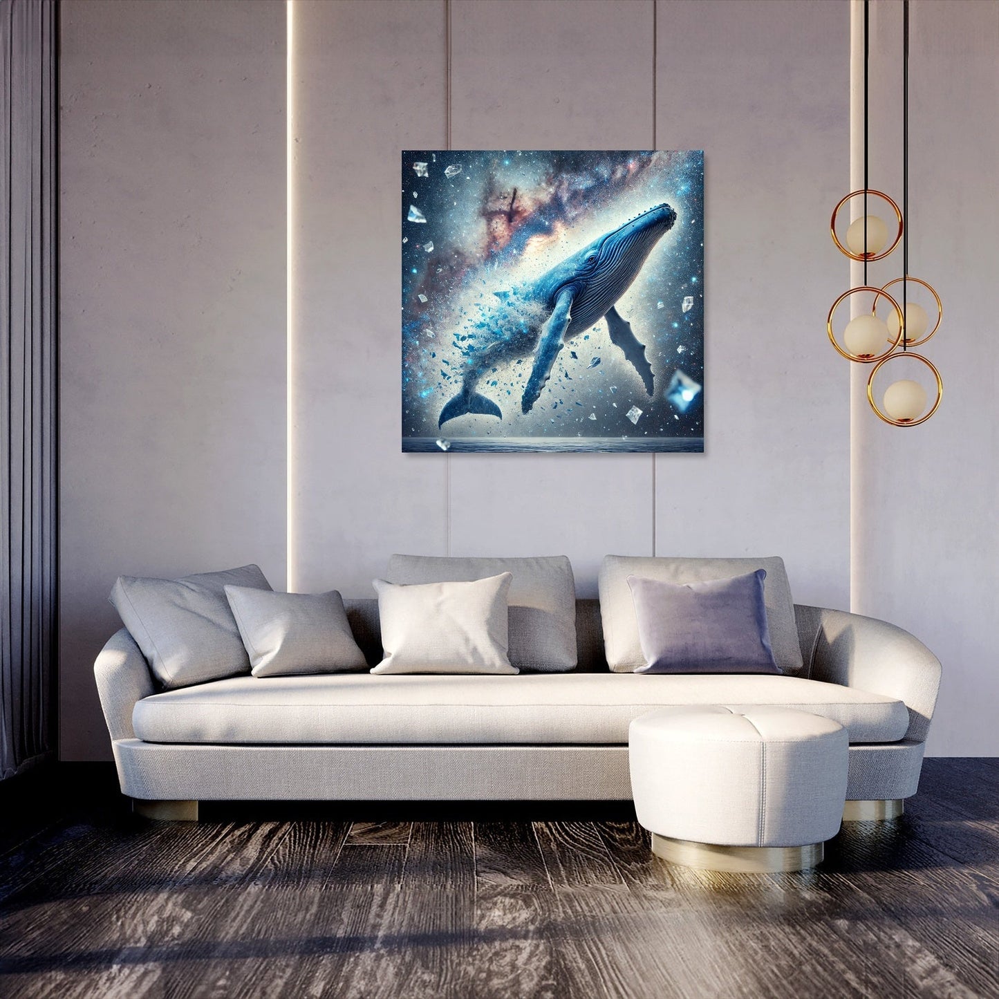 Galactic Leap Canvas
