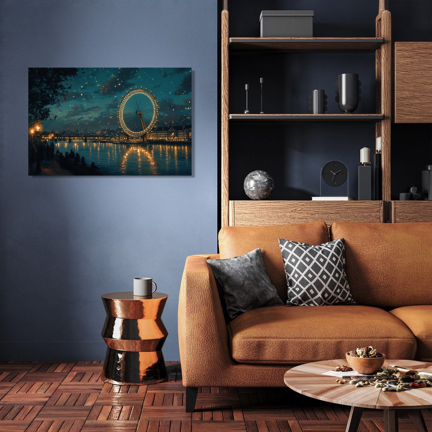 London Nightlight Canvas