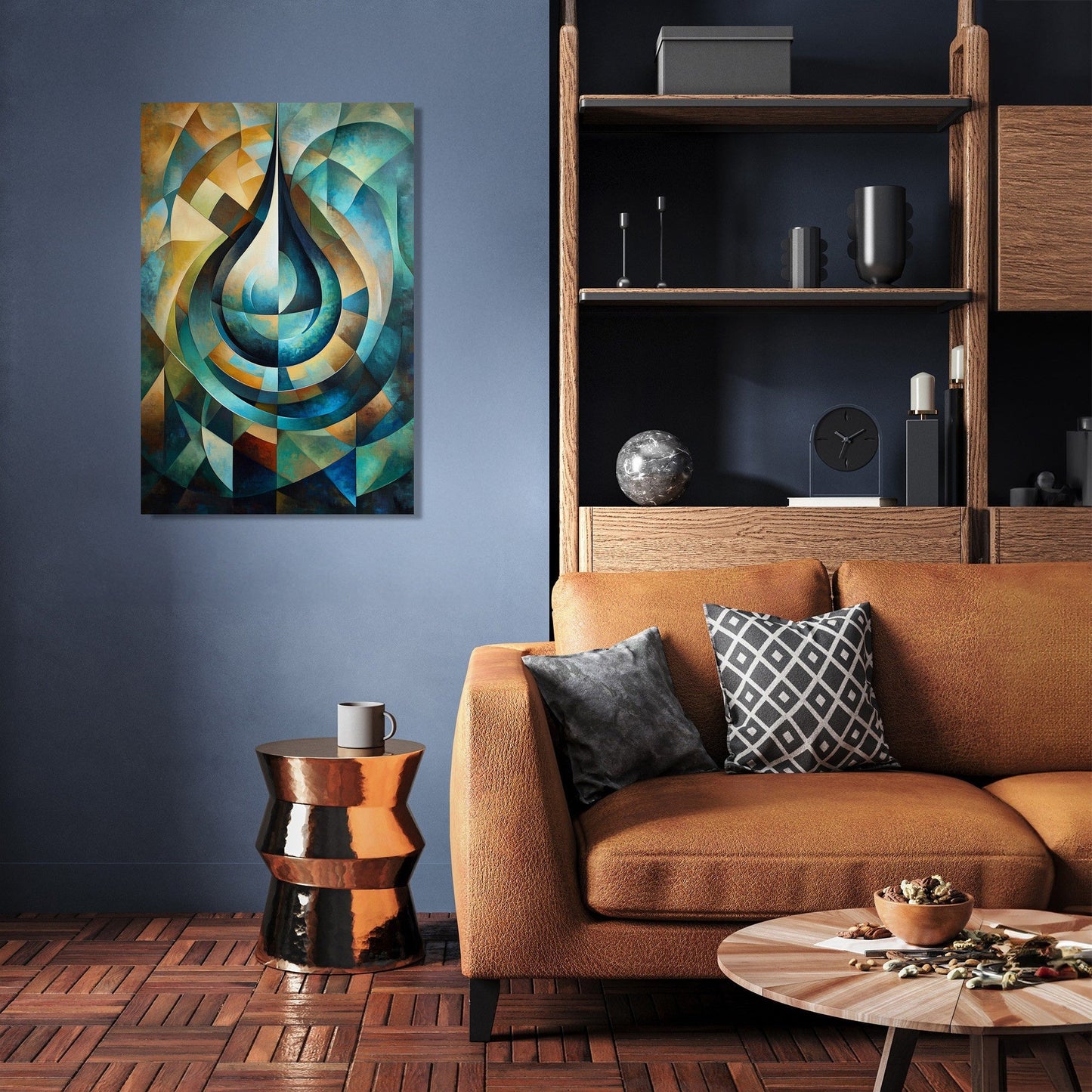 Harmony in Droplet Canvas