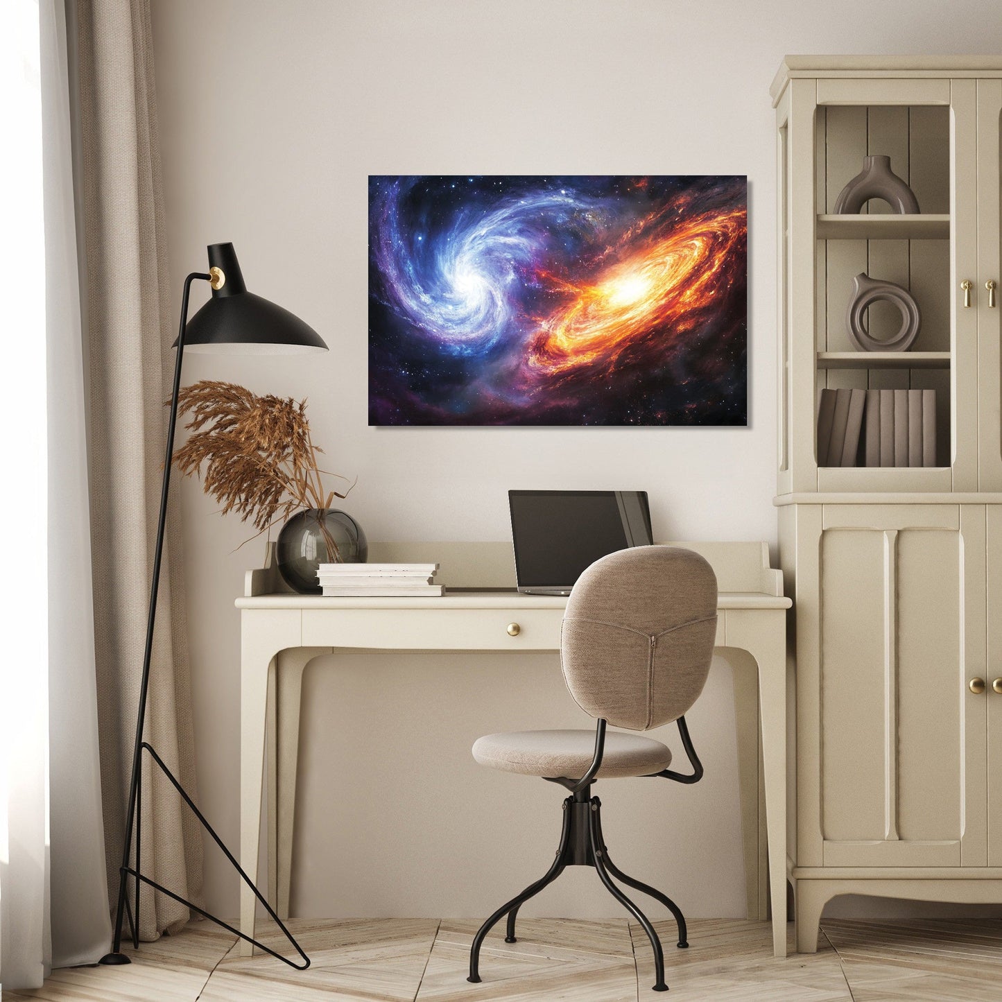 Galactic Collision Canvas