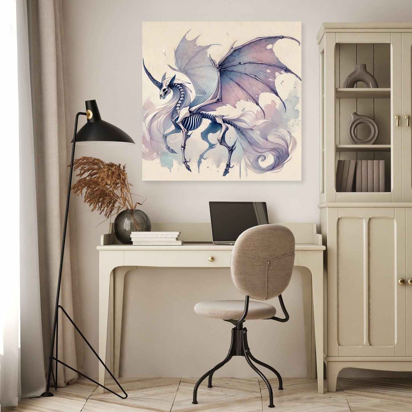 Ethereal Thestral Canvas