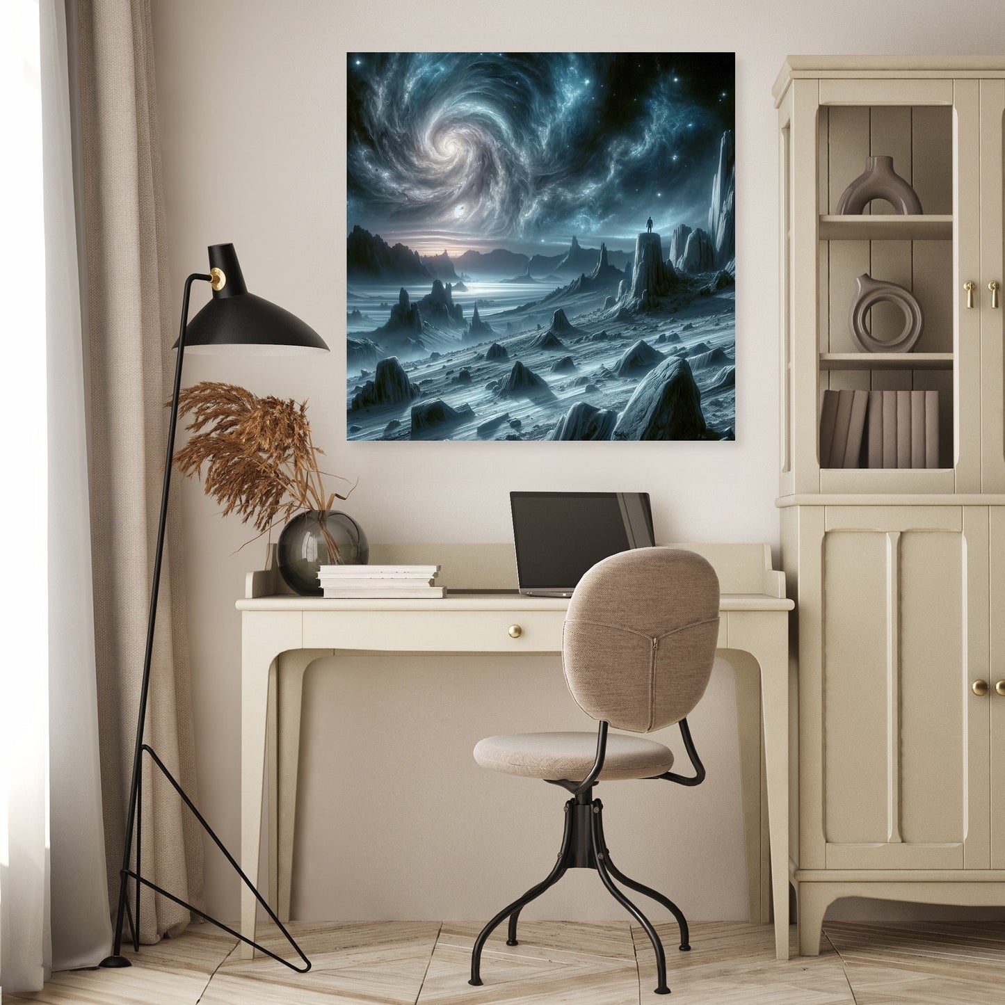 Lunar Solitude Canvas