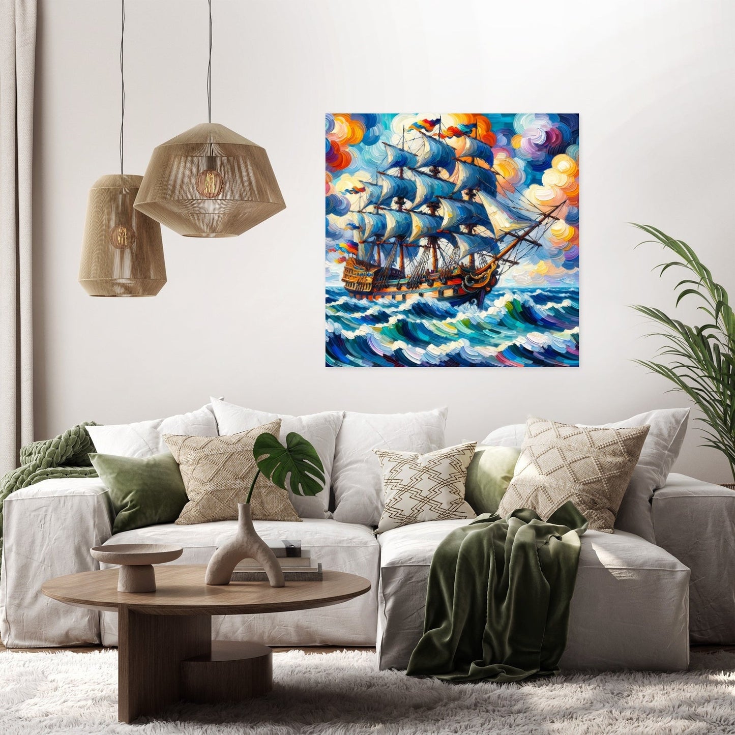 Nautical Odyssey Canvas