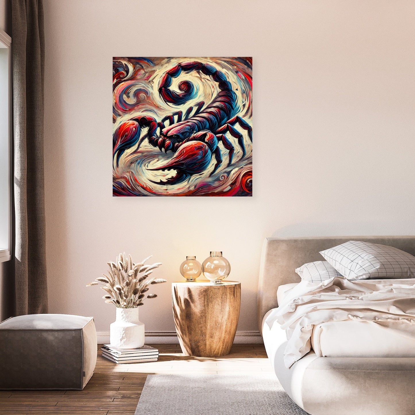 Furious Scorpion Canvas