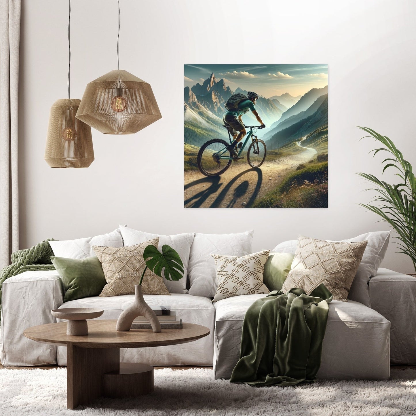Mountain Trail Canvas