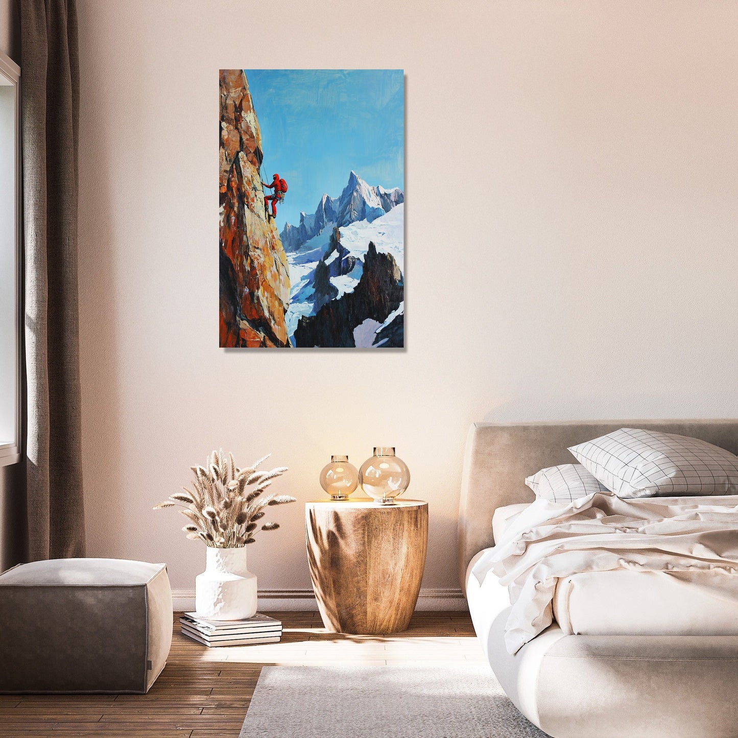 Climber's Ascent Canvas