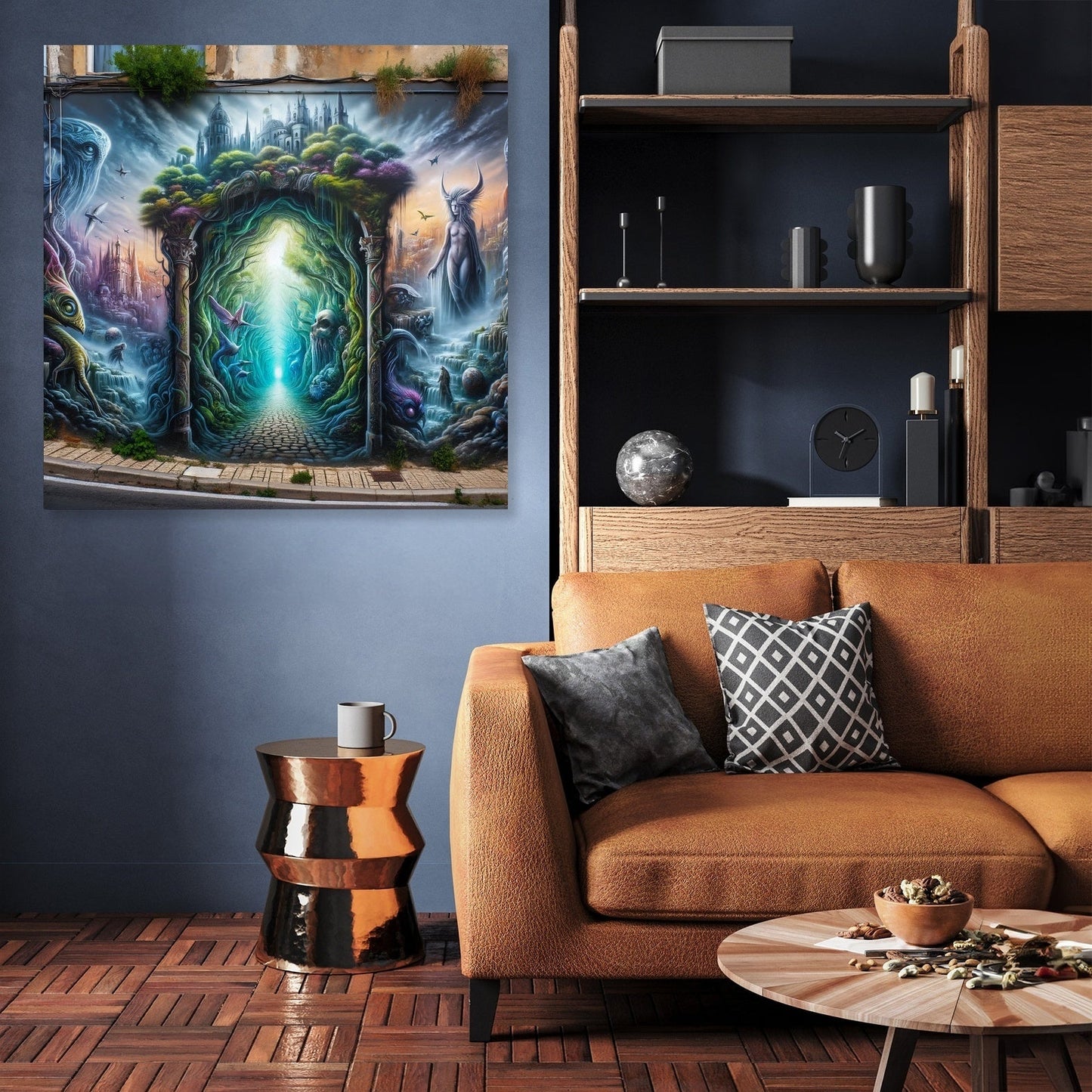 Graffiti Gateway Canvas