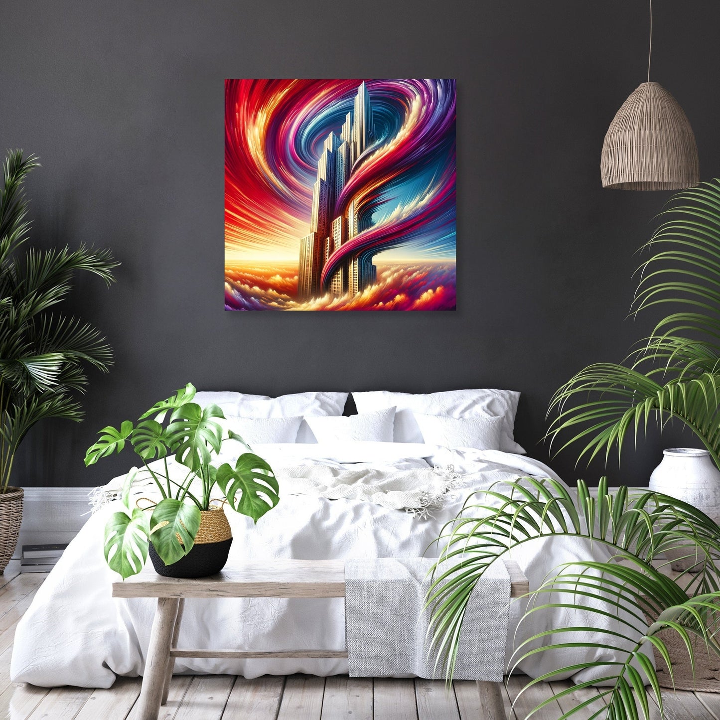 Surreal Heights Canvas