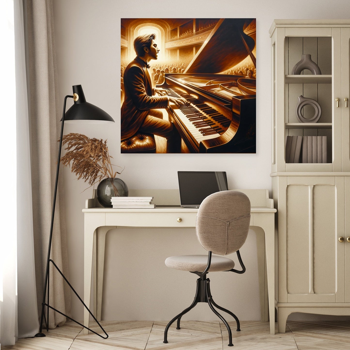 Pianist's Passion Canvas