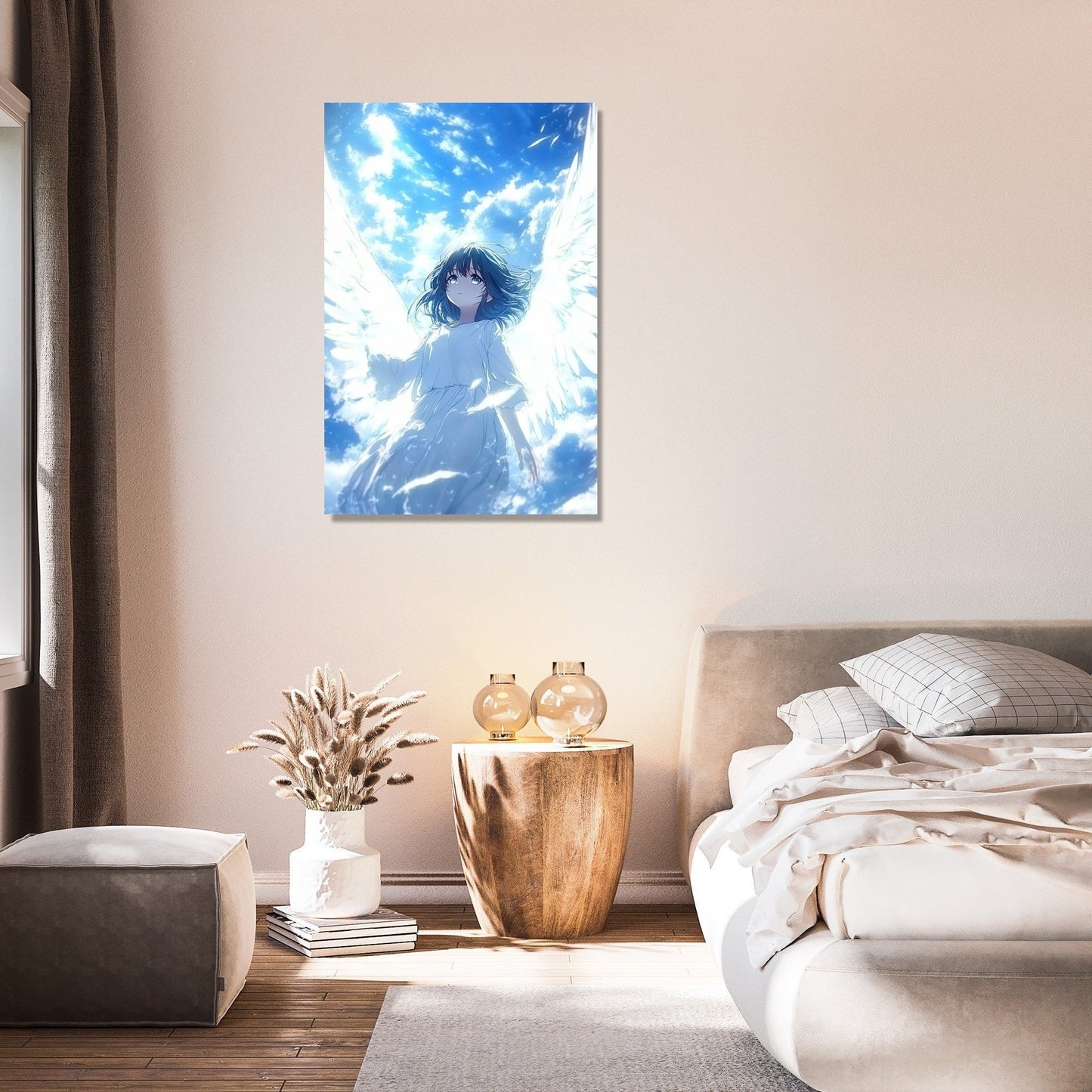 Seraphic Angel Sky Canvas