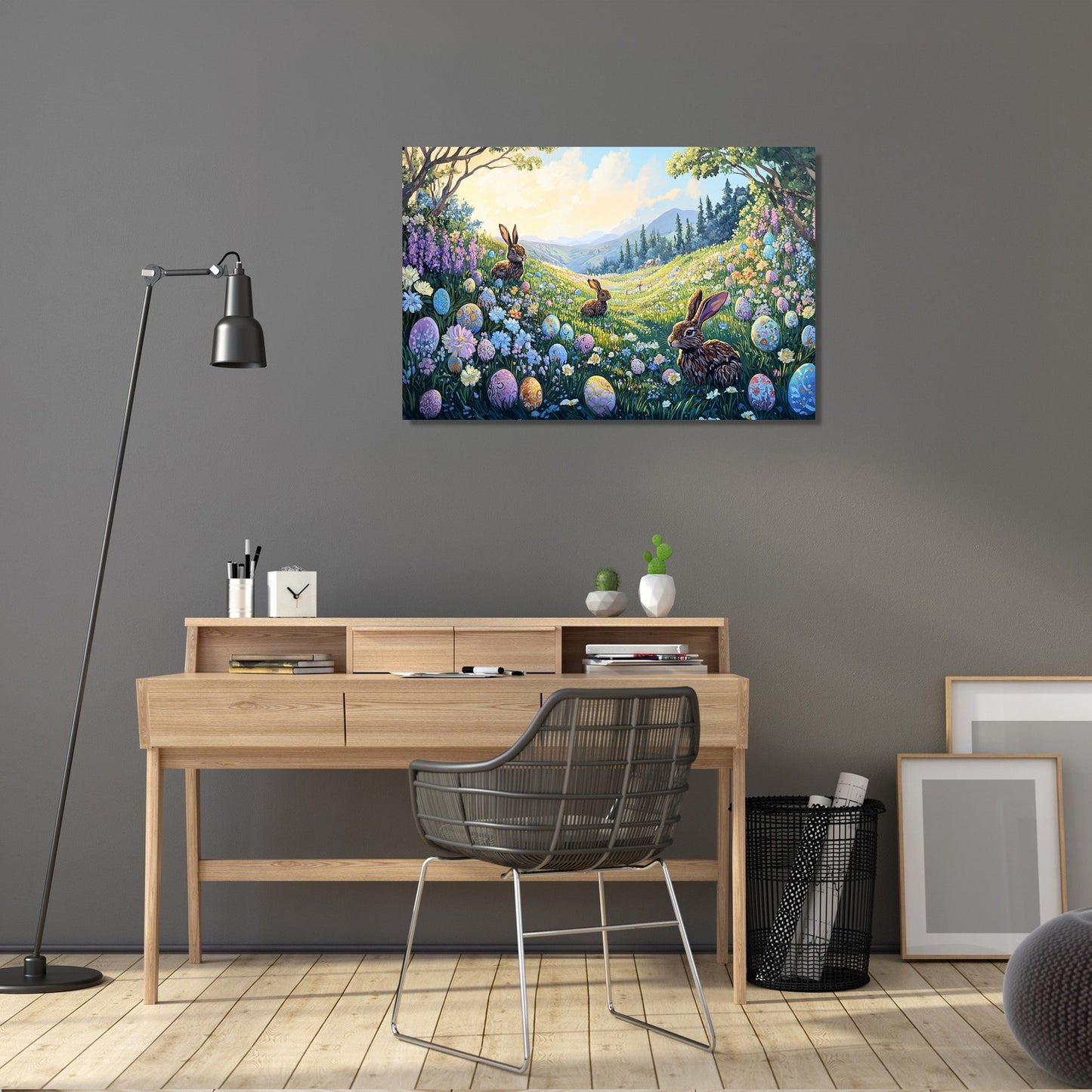 Easter Meadow Canvas