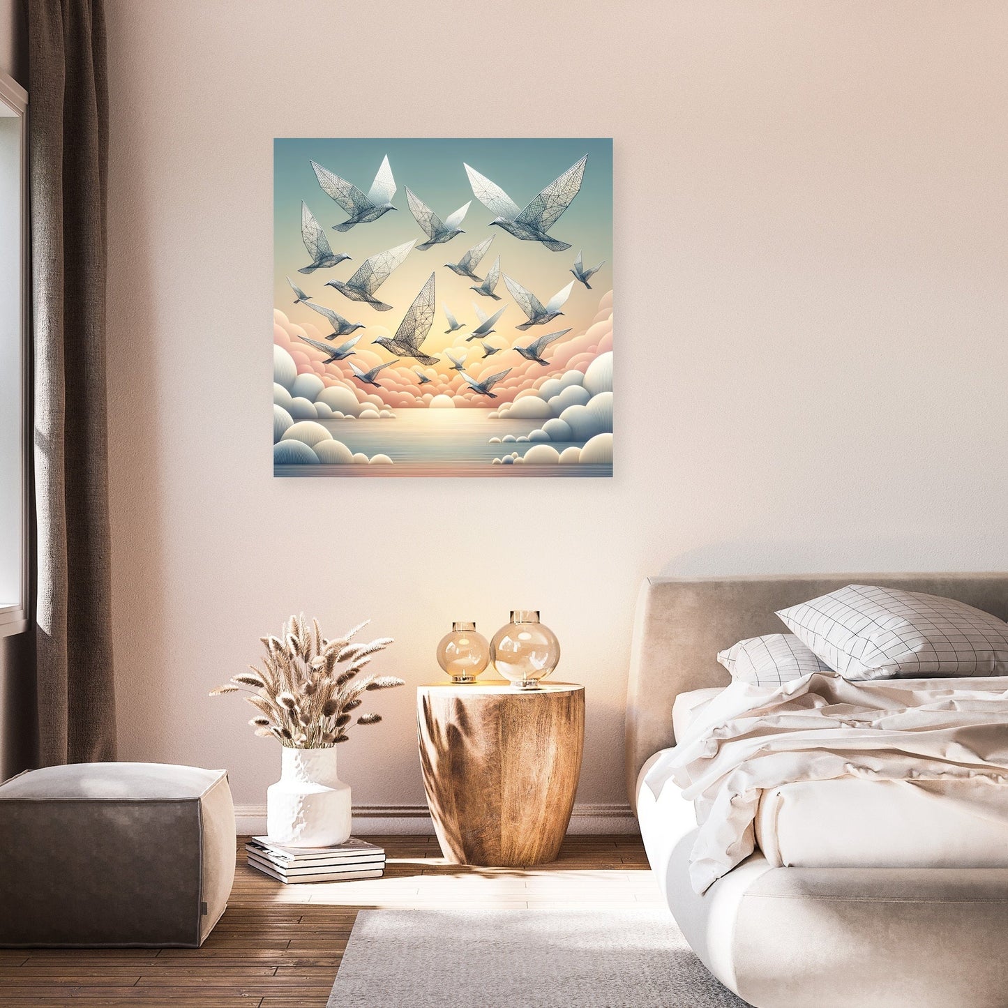 Avian Geometry Canvas