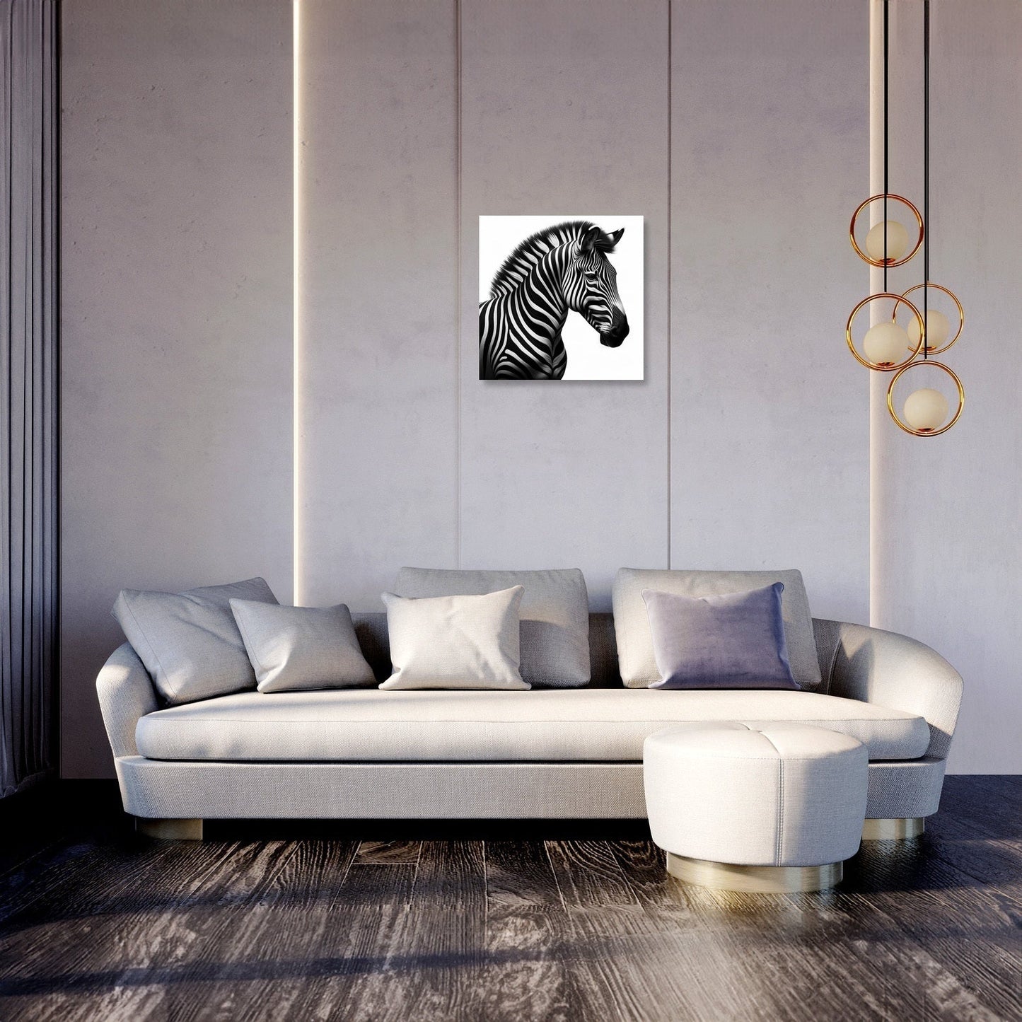 Zebra Essence Canvas