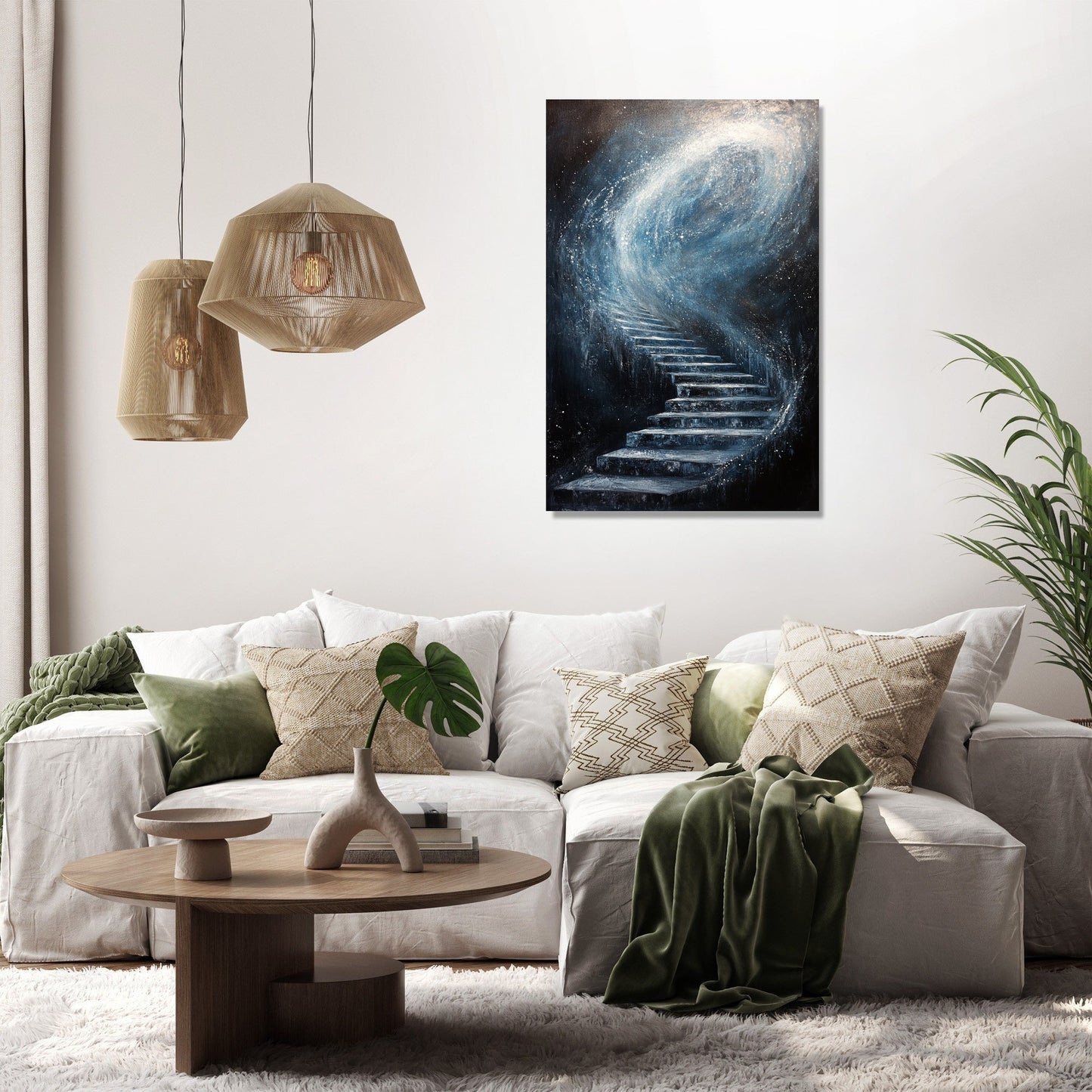 Celestial Ascent Canvas