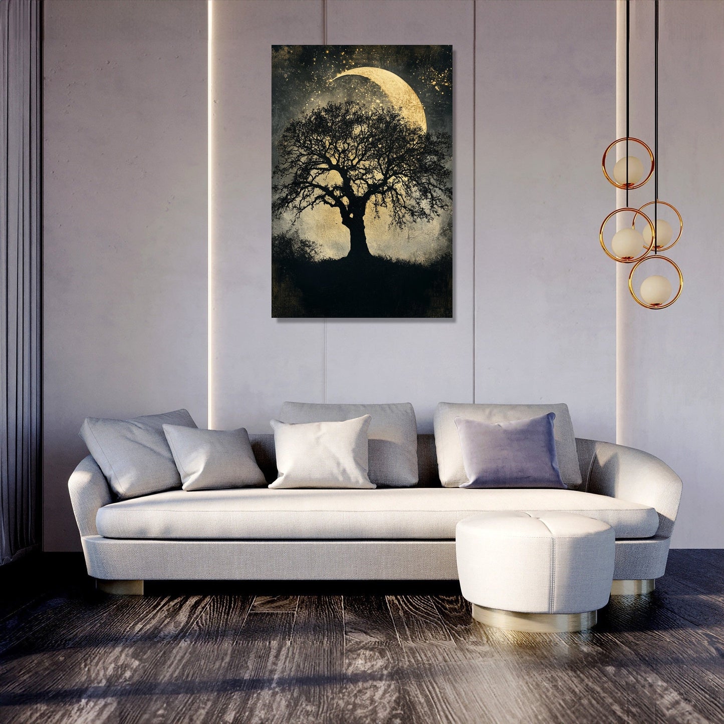 Moonlit Reverie Canvas