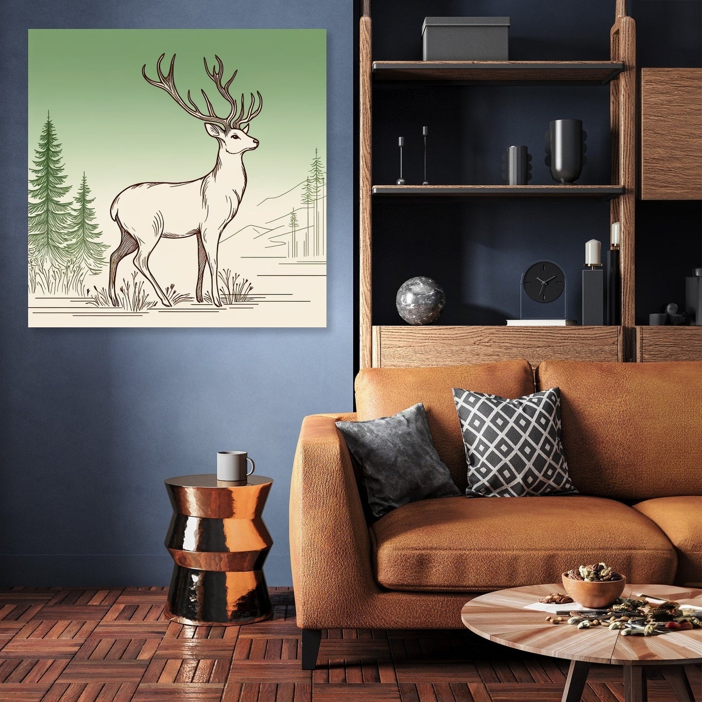 Graceful Deer Canvas