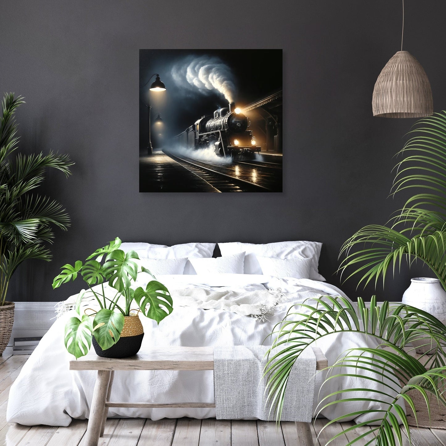 Night Departure Canvas