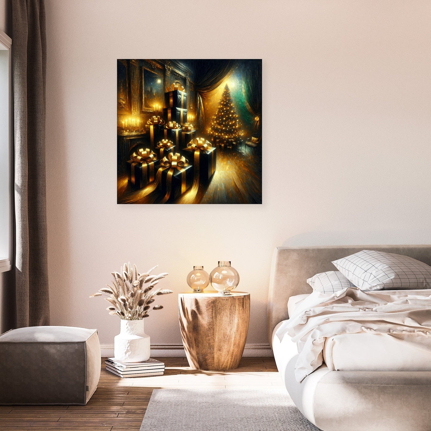 Midnight Christmas Memory Canvas
