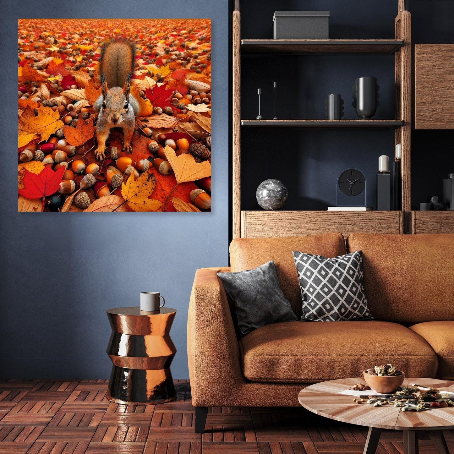 Autumn Forager Canvas
