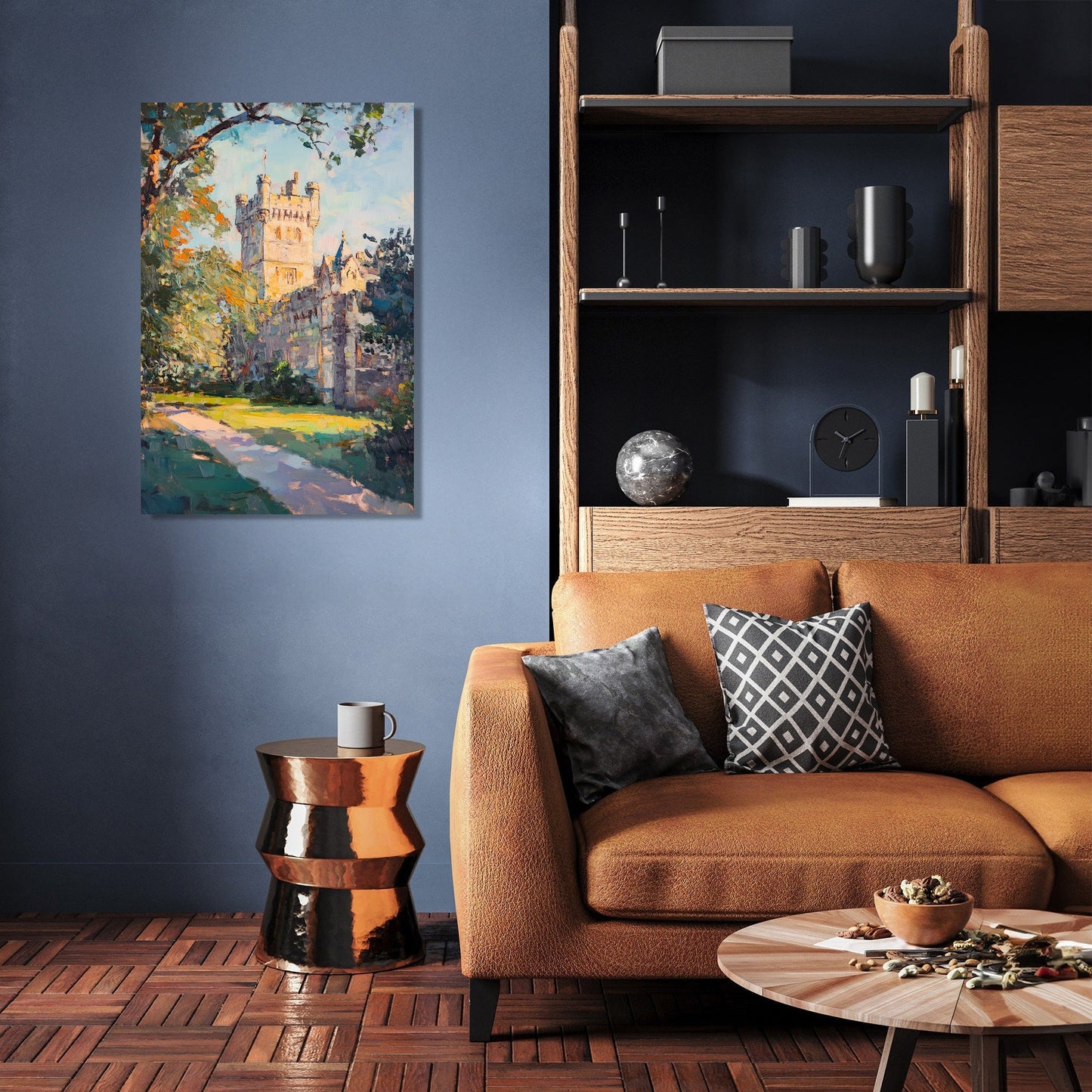 Cardiff Castle Sunrise Canvas