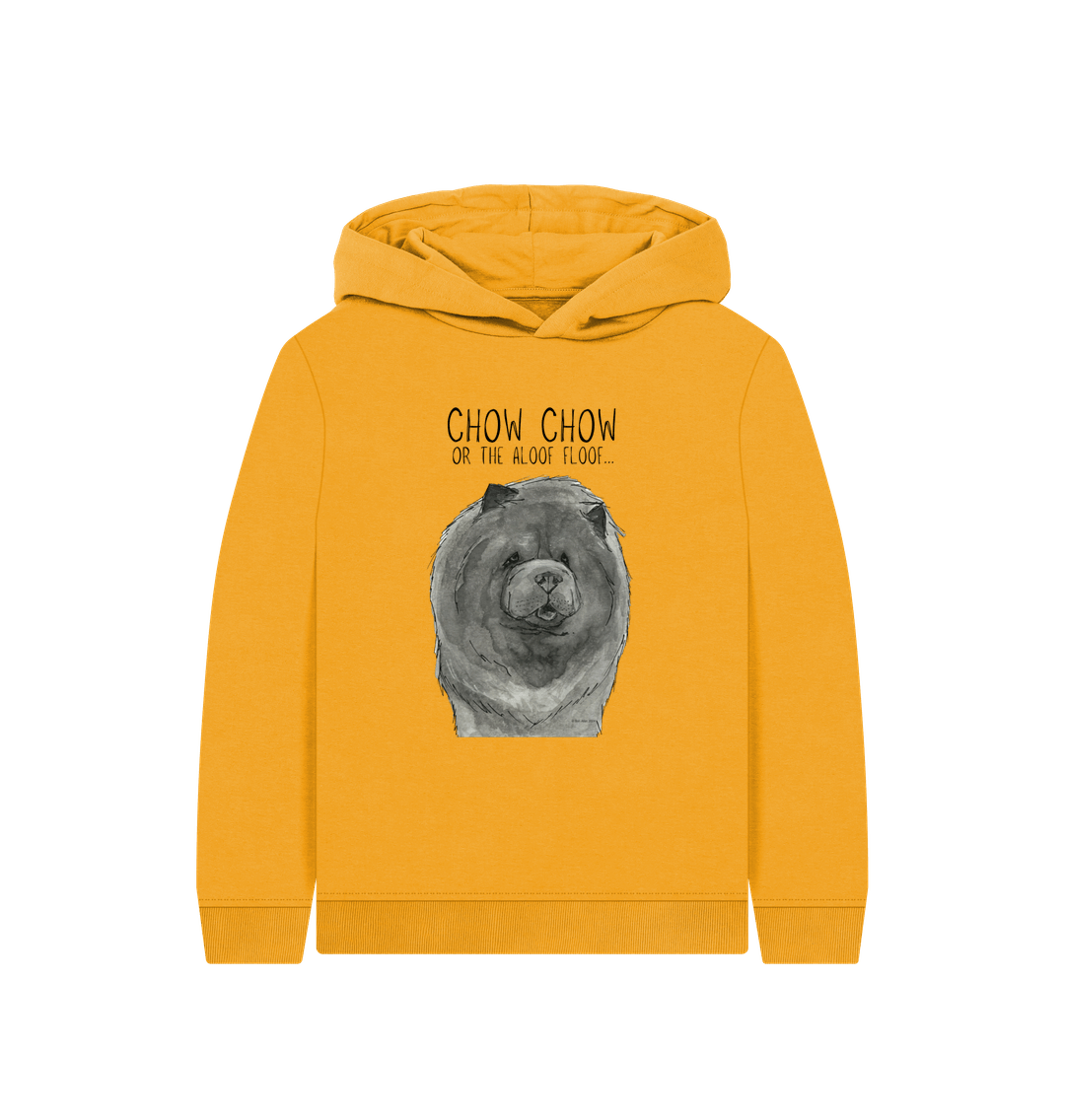 Cozy Blue Chow Chow Child's Hoodie – Perfect for Young Dog Lovers