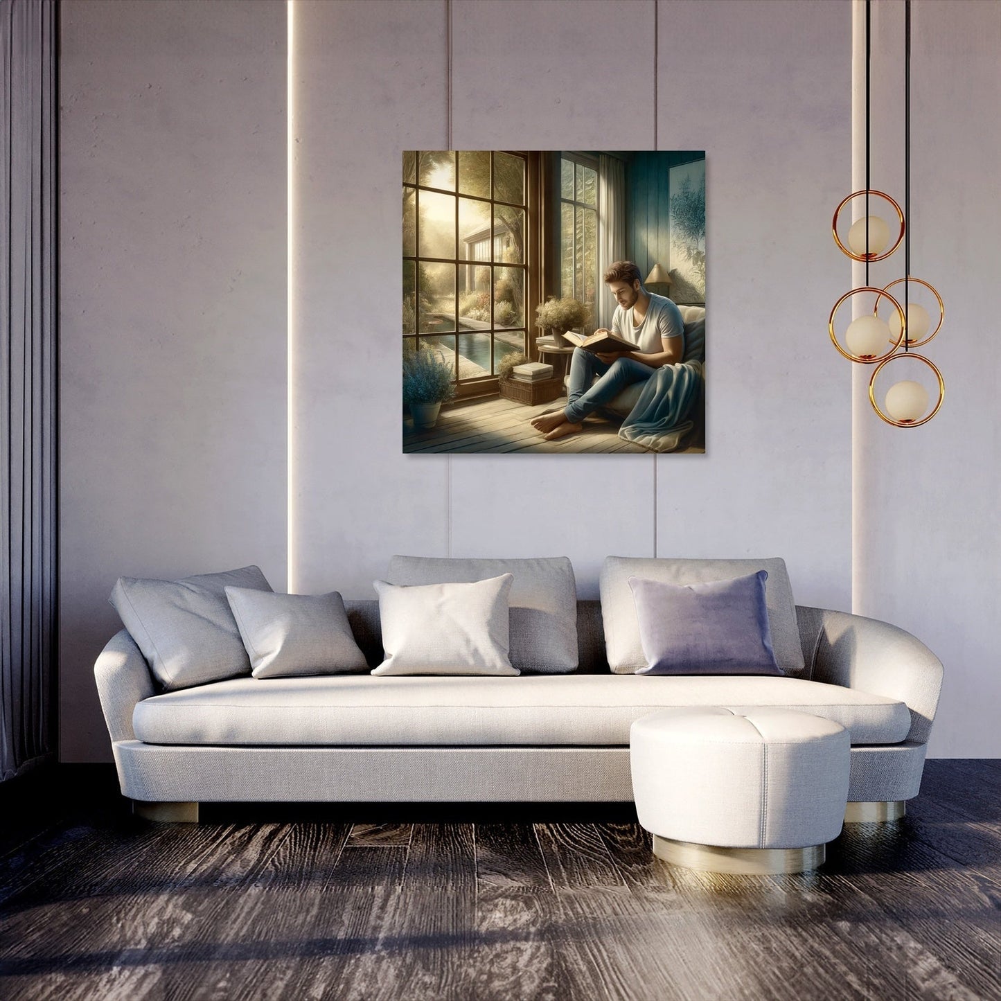 Reader's Haven Canvas
