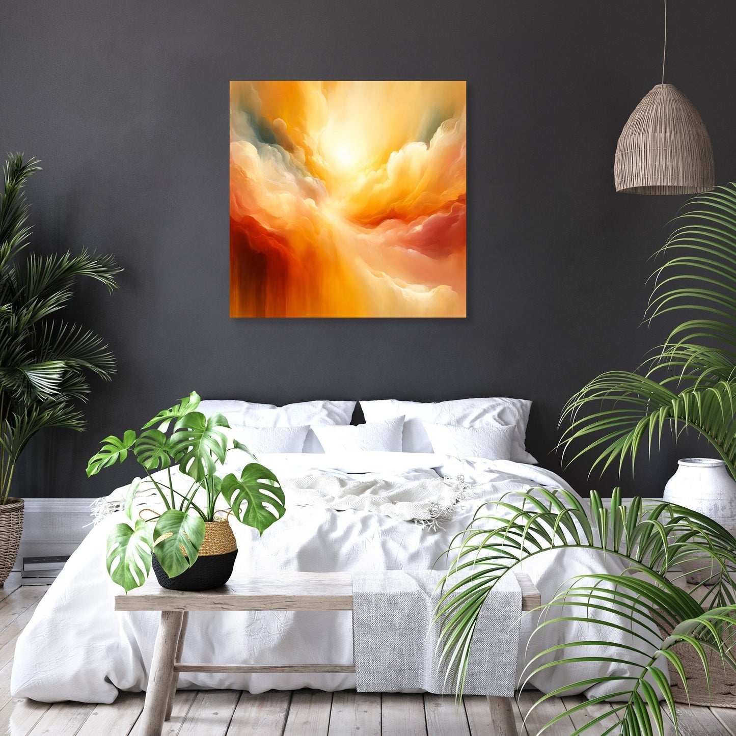 Sunlit Embrace Canvas
