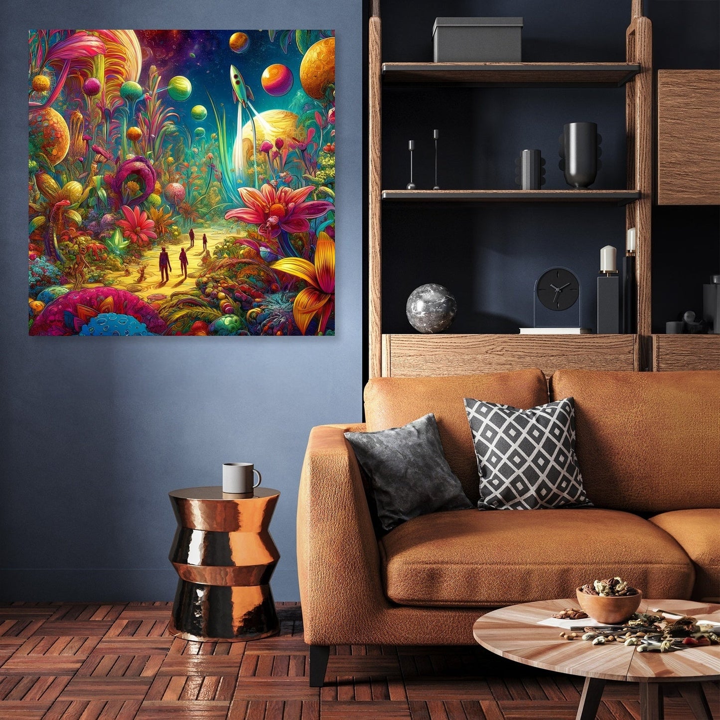 Extraterrestrial Eden Canvas