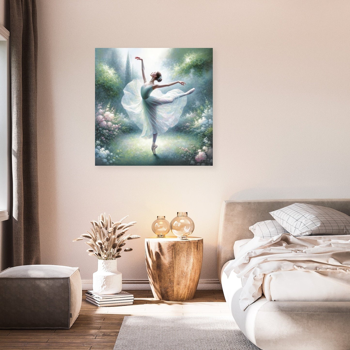 Graceful Arabesque Canvas