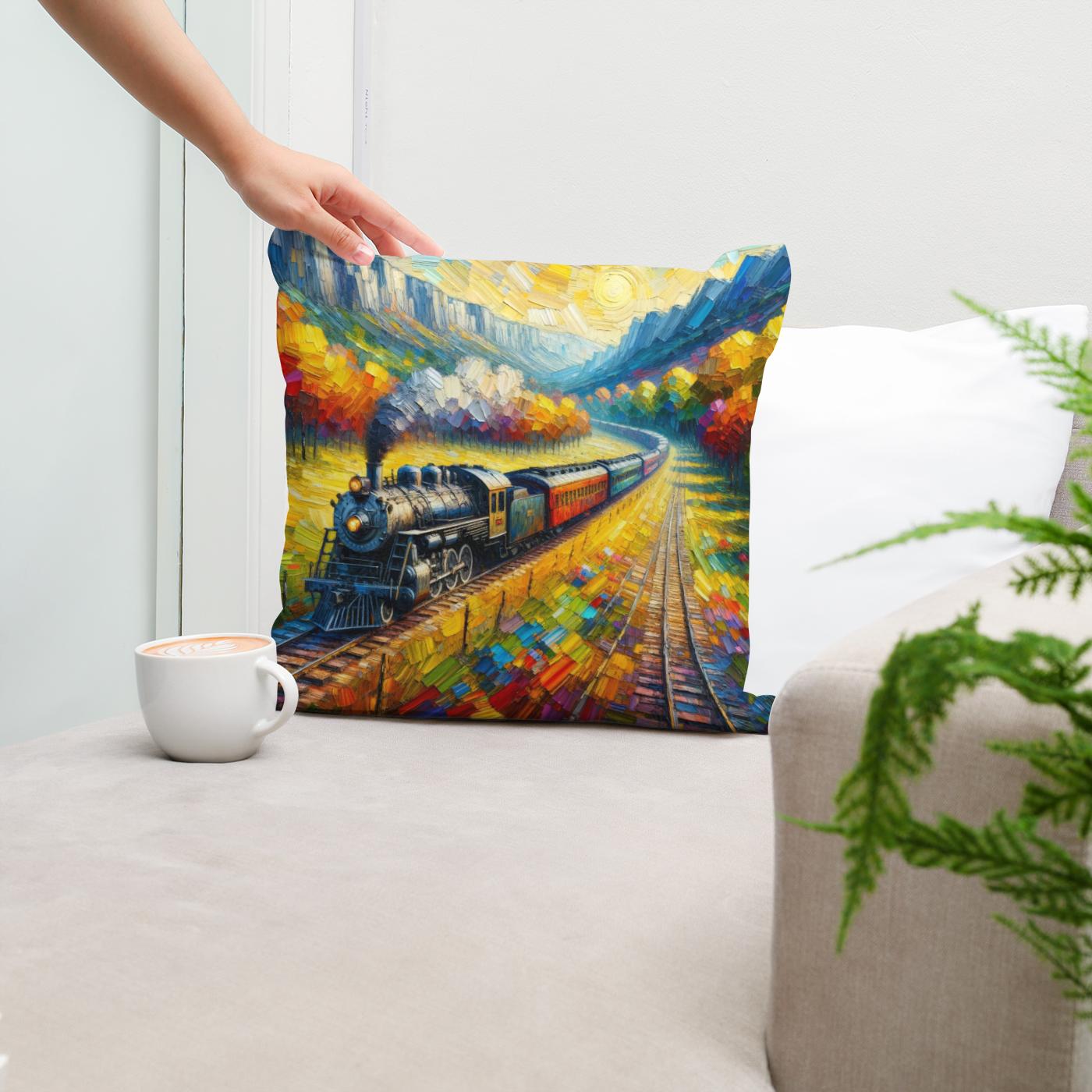 Timeless Journey Cotton Cushion