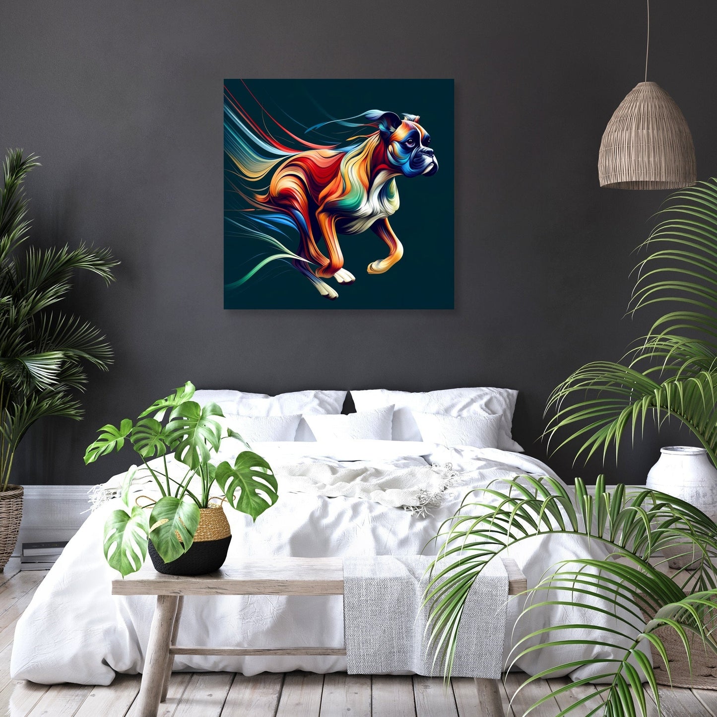 Dream Runner Abstract Motion Canvas