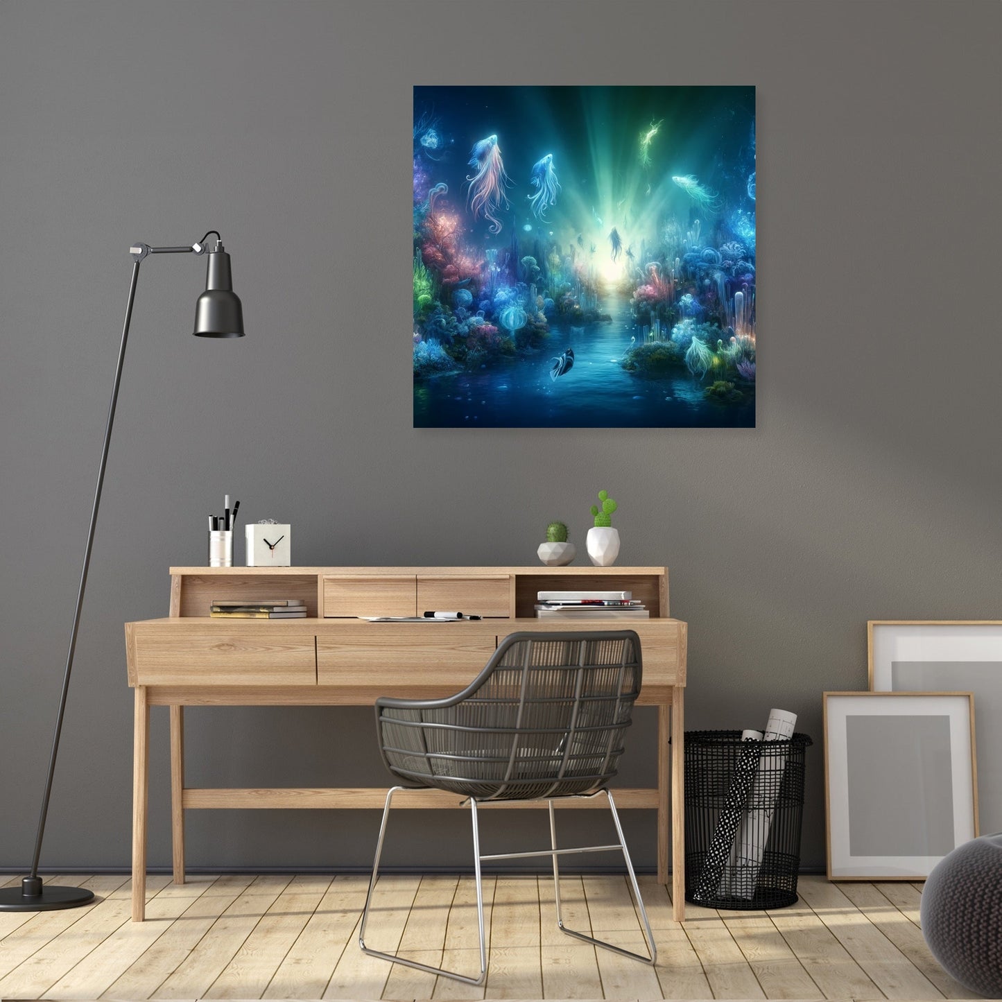Luminous Lagoon Canvas