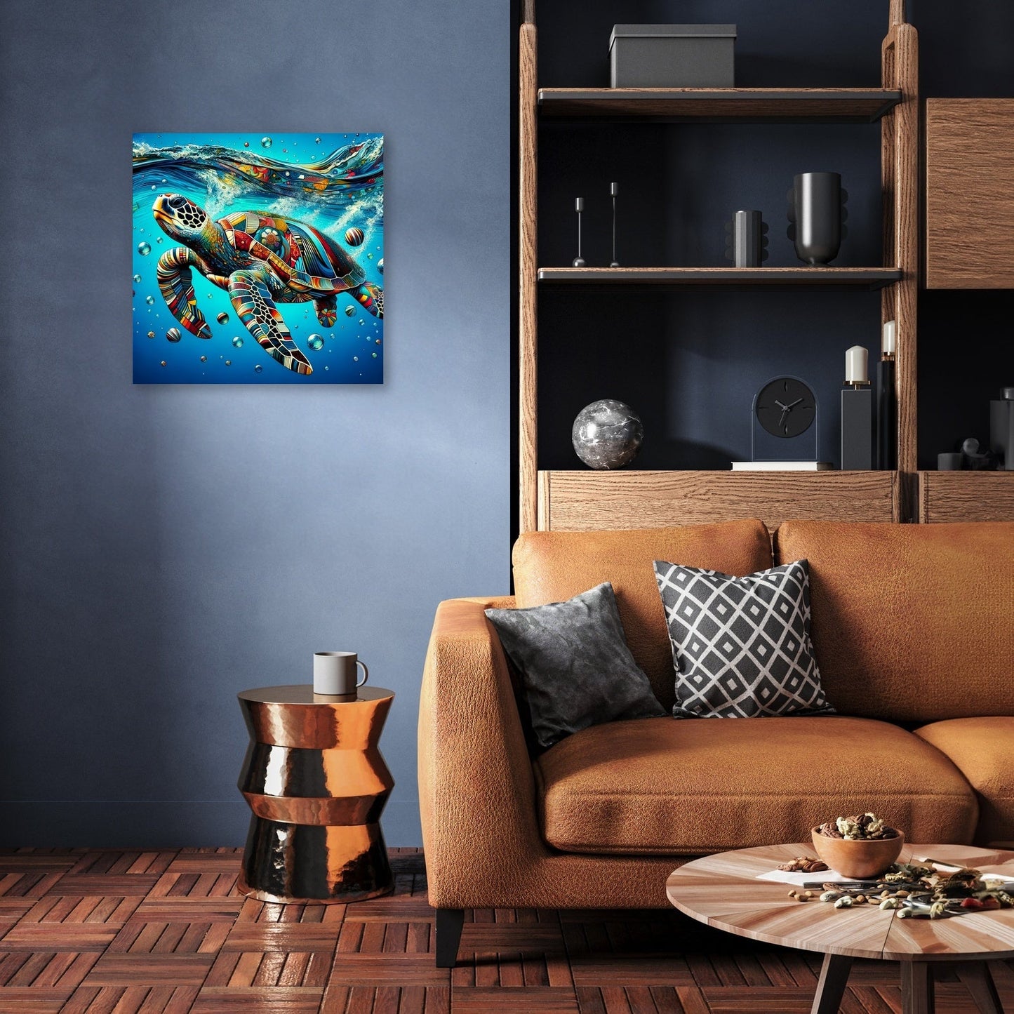 Pop Sea Turtles Canvas
