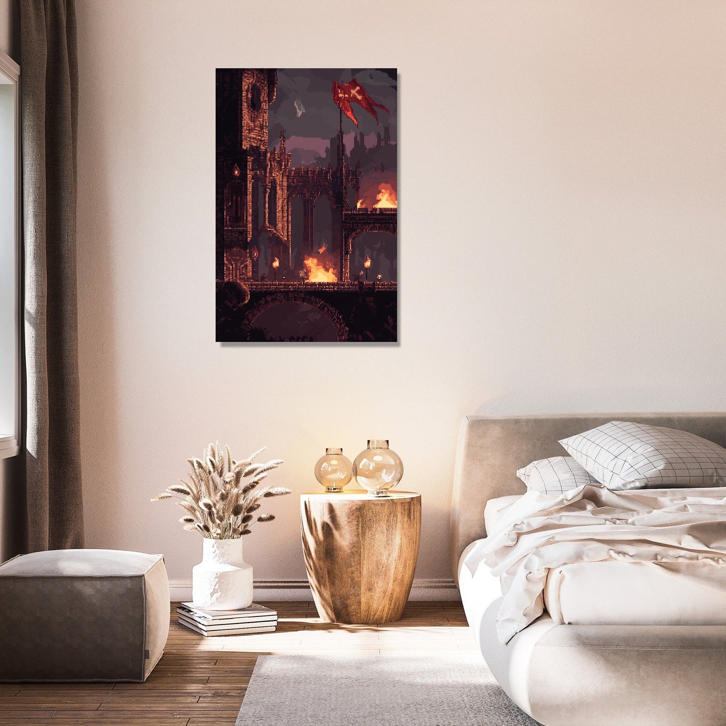 Dark Fortress Fantasy Canvas