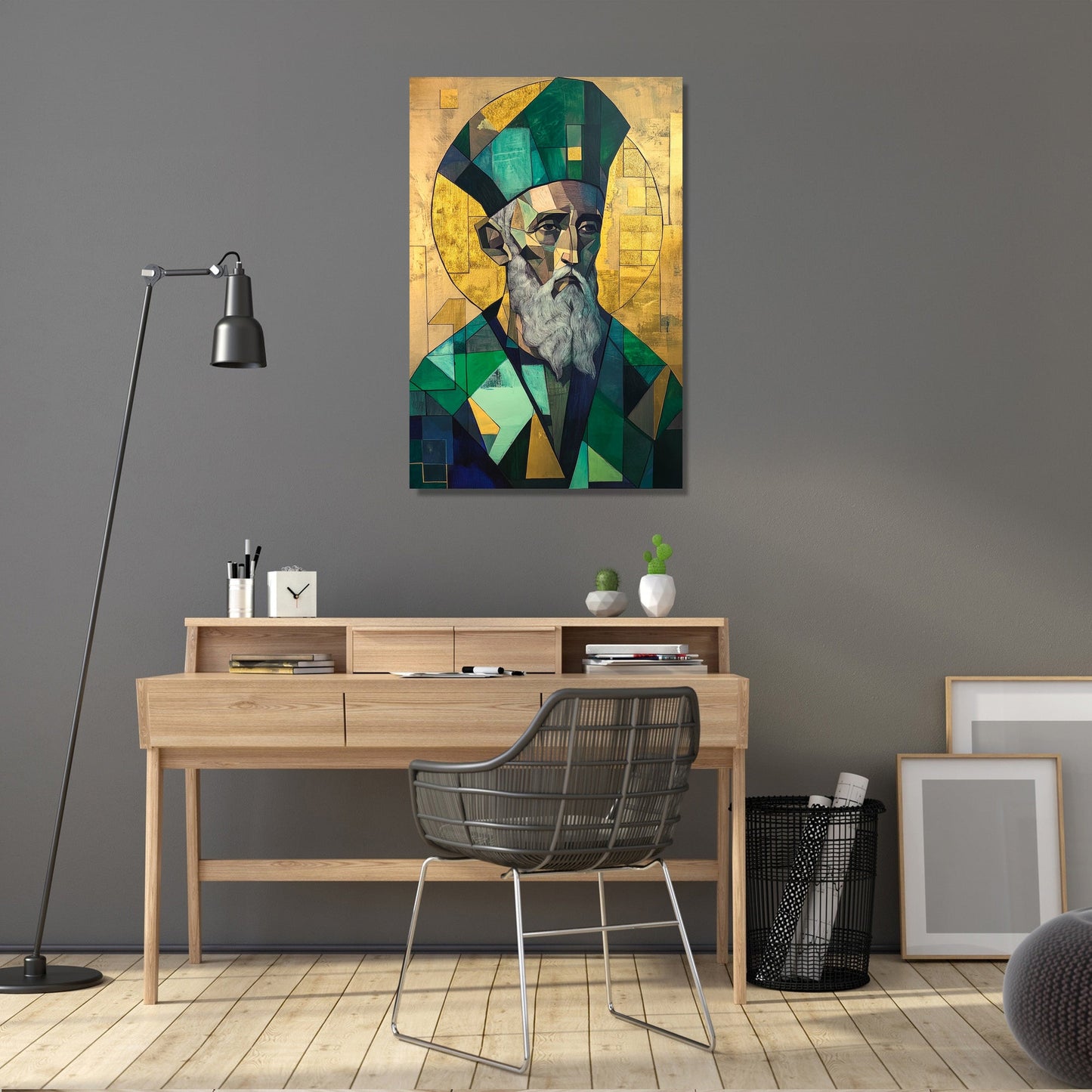 Saint Patrick's Golden Canvas