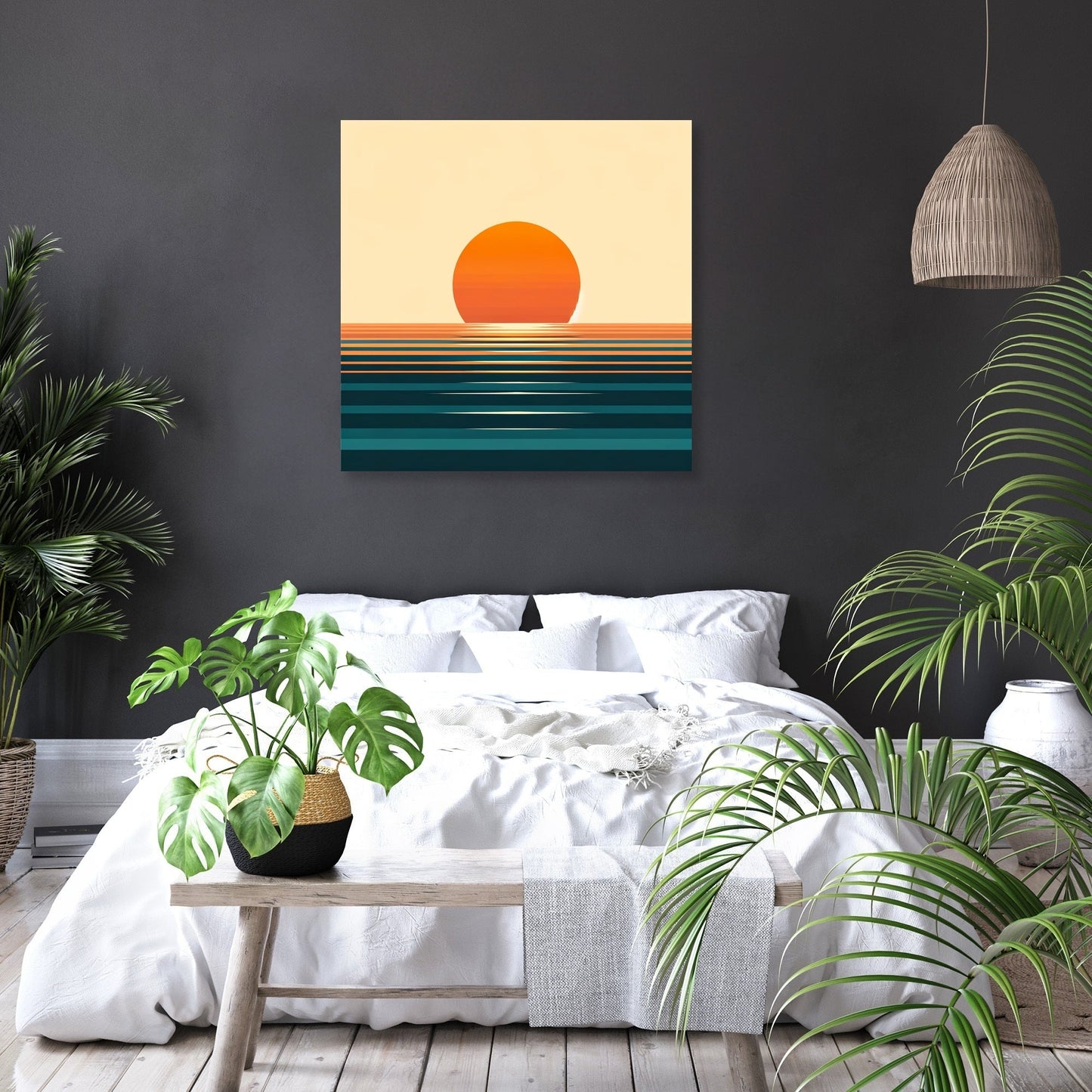 Minimalist Horizon Canvas