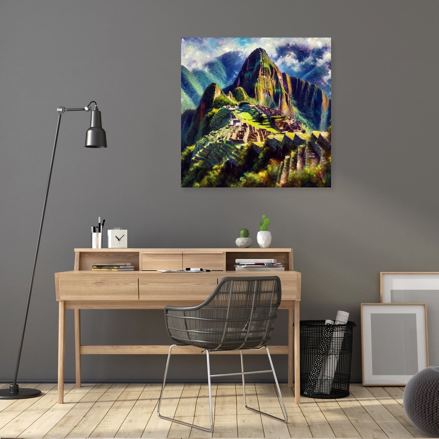 Huayna Picchu Vibrance Canvas