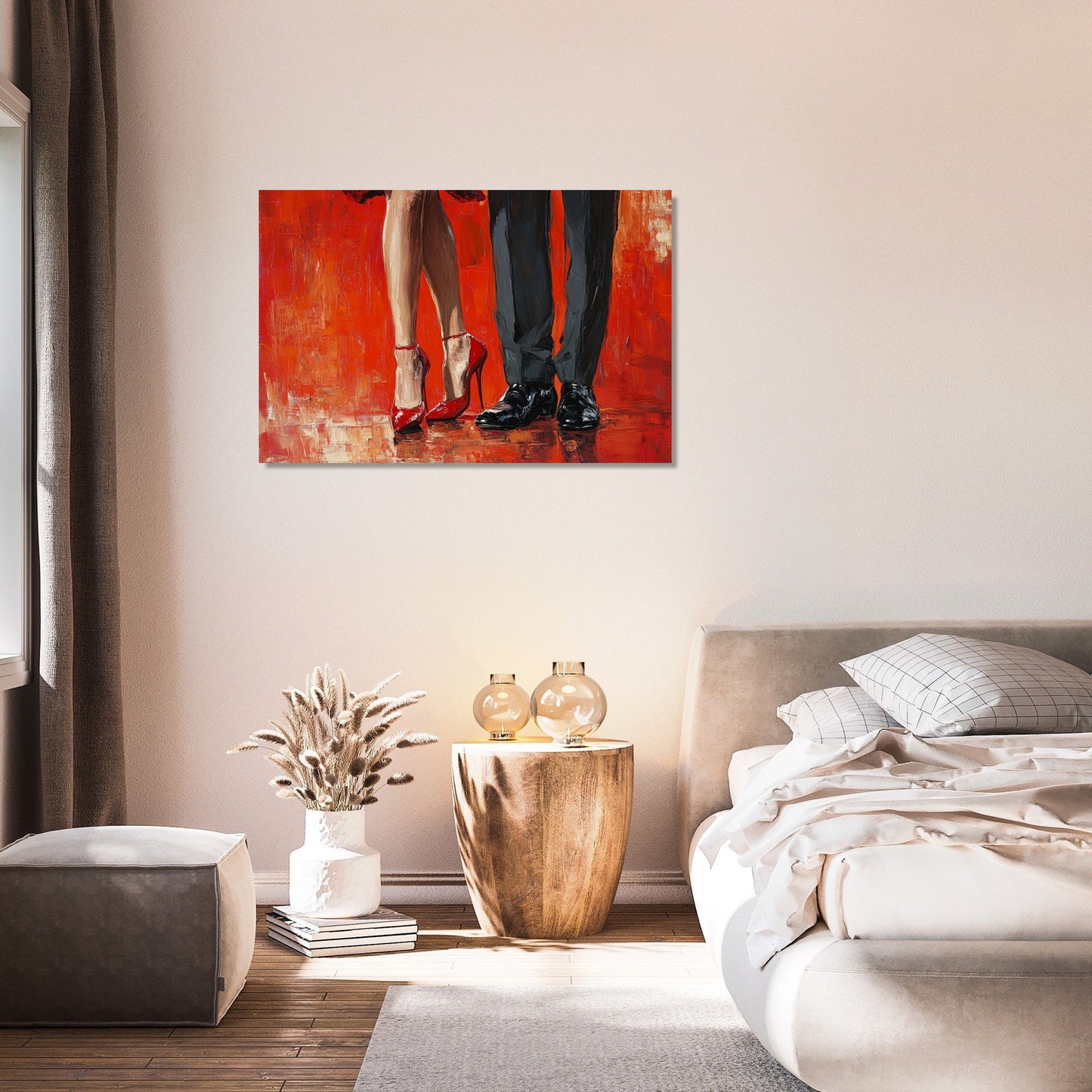 Enigma of Footfalls Canvas