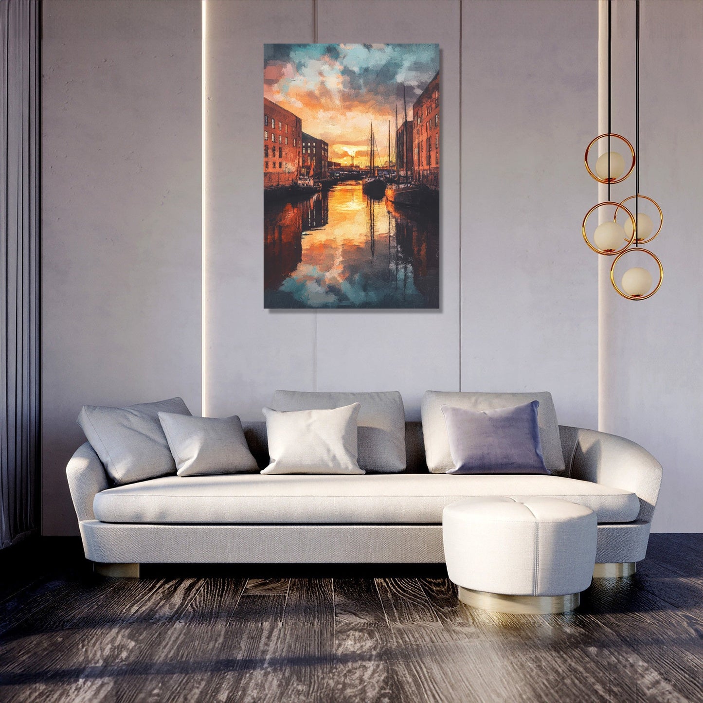 Royal Albert Dock Canvas