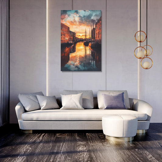 Royal Albert Dock Canvas