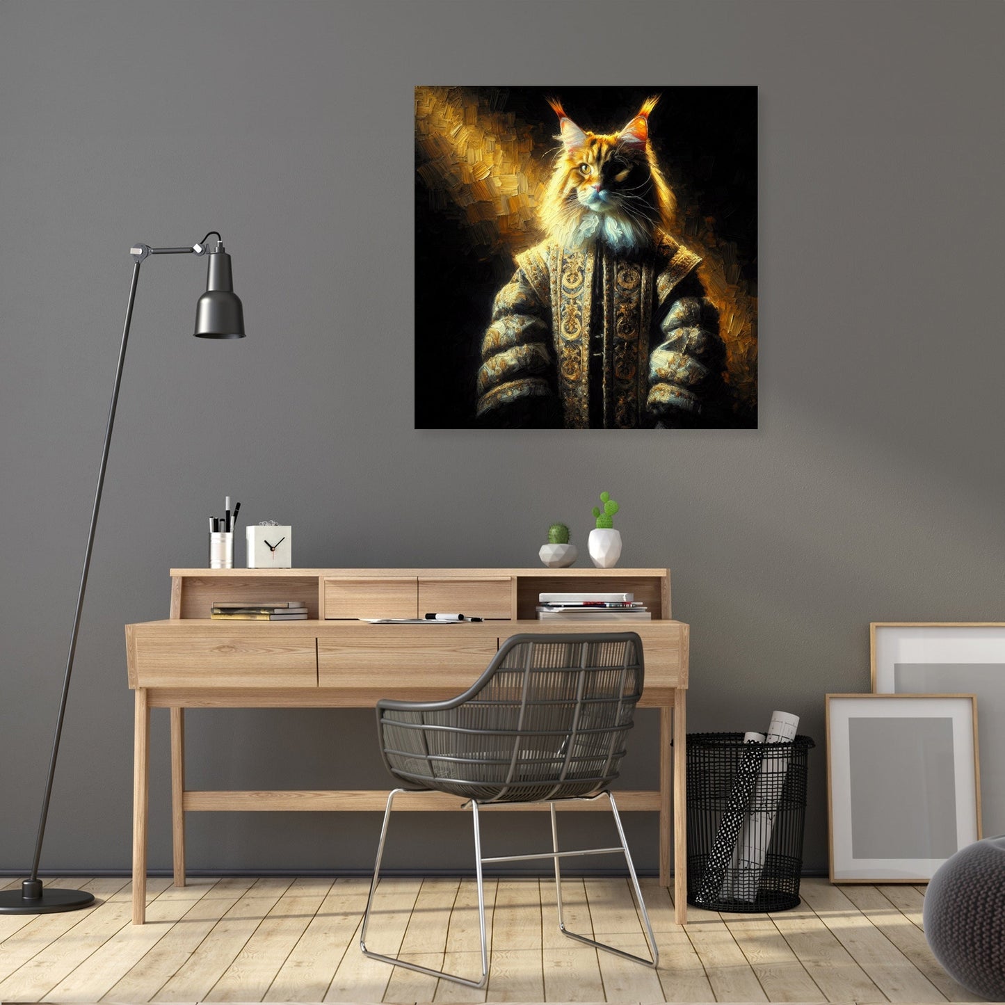 Regal Coon Aristocrat Canvas
