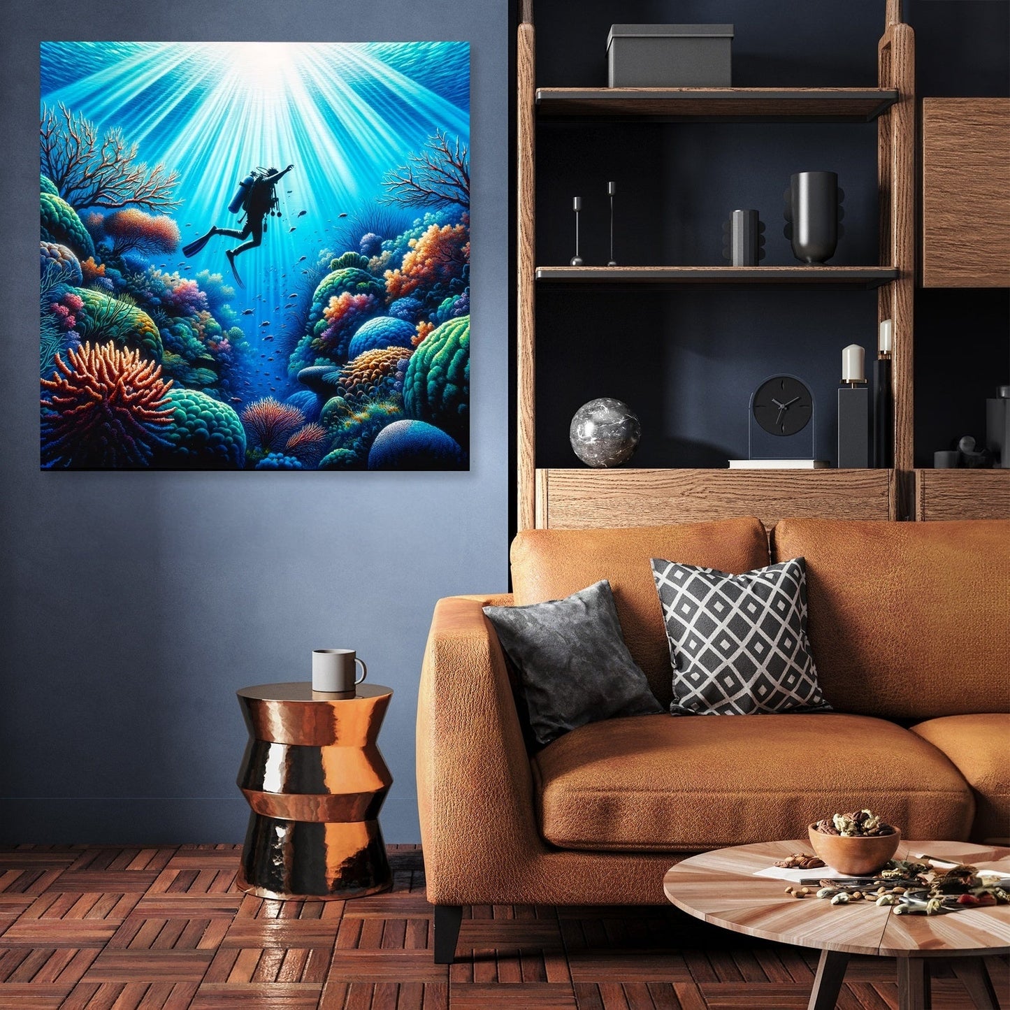 Coral Reef Explorer Canvas