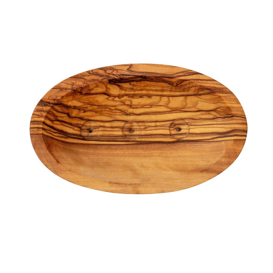 Eco Bath London Natural Wooden Soap Dish Collection - Olive Wood and Bamboo Variations, Eco-Friendly Soap Dish Holders for Bathroom