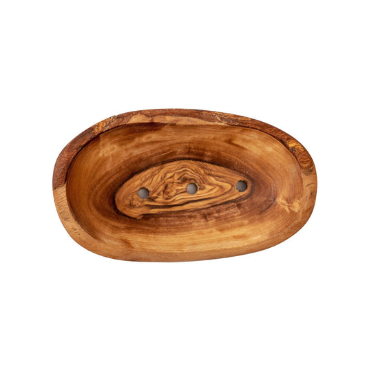 Eco Bath Soap Dish - Olive Wood Bath Shape