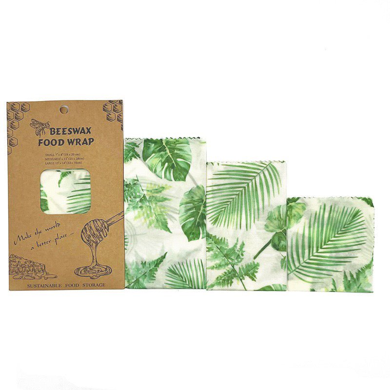 Beeswax Cloth Food Wraps (3 Pack)