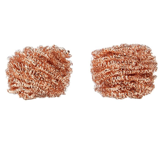Eco Copper Scourers 2-Pack | Recyclable Antibacterial Scrubbers